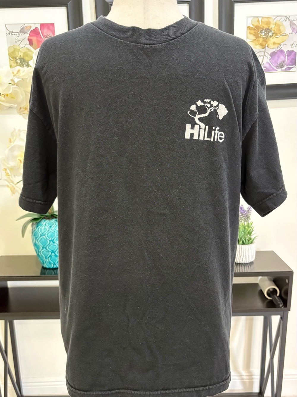 Black Men’s Short Sleeve HiLife Shirt
